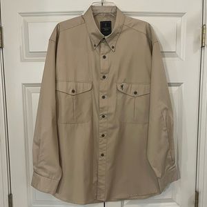 NWOT Browning Gold Label Button Down Shirt, Size XL